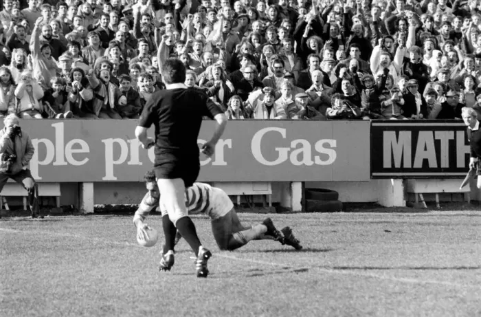 Framed Print : 1986 Rugby League Challenge Cup Second Round match. at Central Park, Manchester