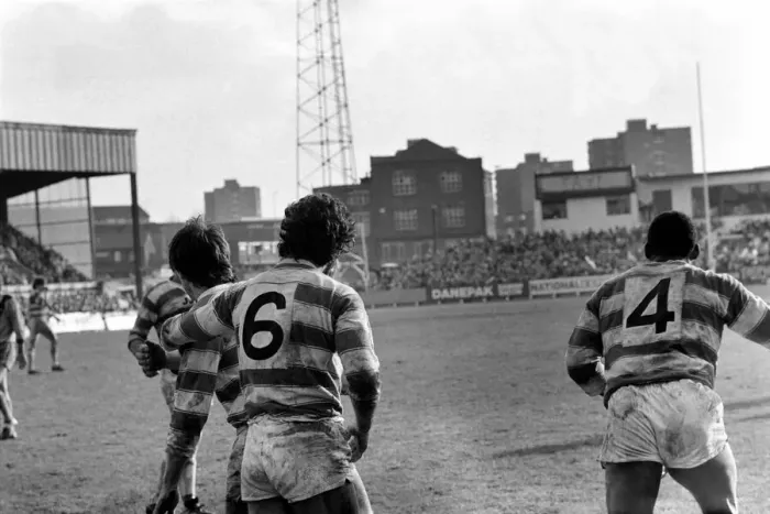 Framed Print : 1986 Rugby League Challenge Cup Second Round match. at Central Park, Manchester Framed Print : 1986 Rugby League Challenge Cup Second Round match. at Central Park, Manchester