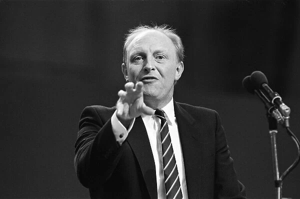 The 1986 Trades Union Congress held in Brighton. Labour Leader Neil Kinnock