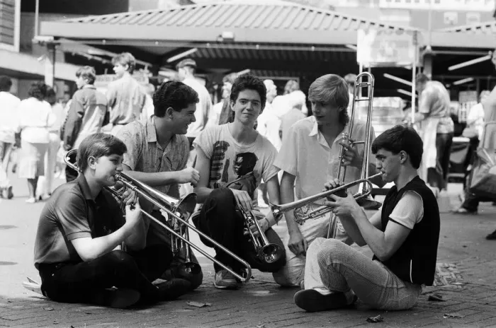 Framed Print : 1987 Birmingham International Jazz and Blues Festival, Artists, 6th July 1987 Framed Print : 1987 Birmingham International Jazz and Blues Festival, Artists, 6th July 1987