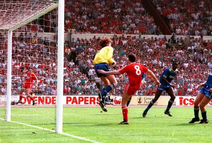Framed Print : 1988 FA Cup Final at Wembley. Wimbledon 1 v Liverpool 0 May 1988 Wimbledon Framed Print : 1988 FA Cup Final at Wembley. Wimbledon 1 v Liverpool 0 May 1988 Wimbledon