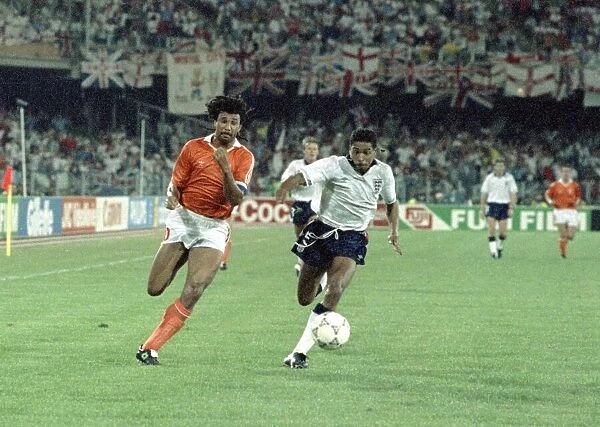 1990 World cup First Round Group F match in Cagliari, Italy. England 0 v Holland 0