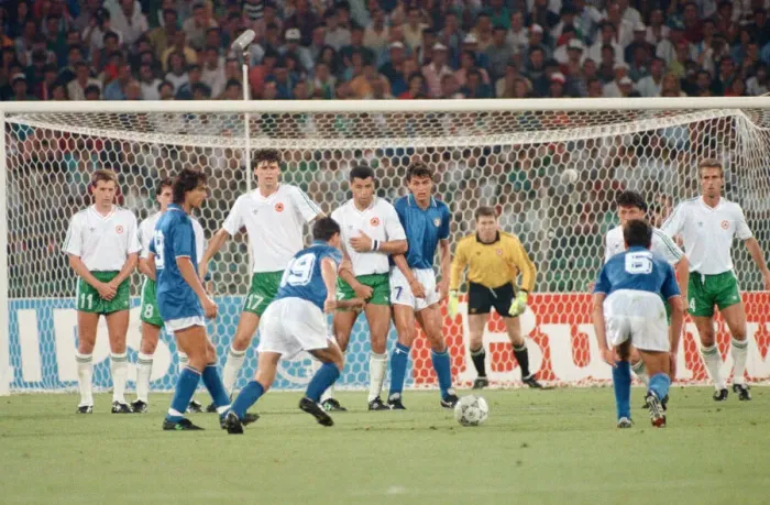 Framed Print : 1990 World Cup Quarter Final at the Stadio Olimpico in Rome, Italy Framed Print : 1990 World Cup Quarter Final at the Stadio Olimpico in Rome, Italy