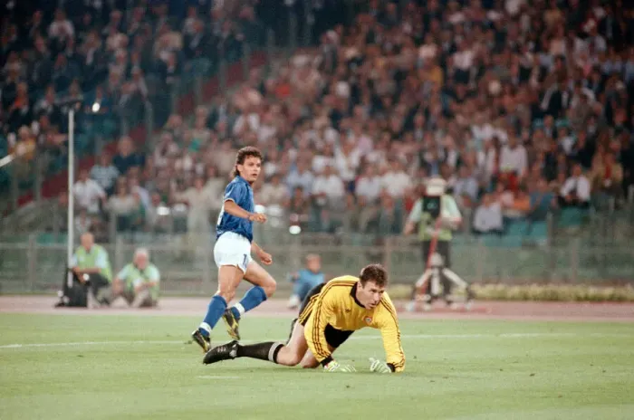 Framed Print : 1990 World Cup Quarter Final at the Stadio Olimpico in Rome, Italy Framed Print : 1990 World Cup Quarter Final at the Stadio Olimpico in Rome, Italy