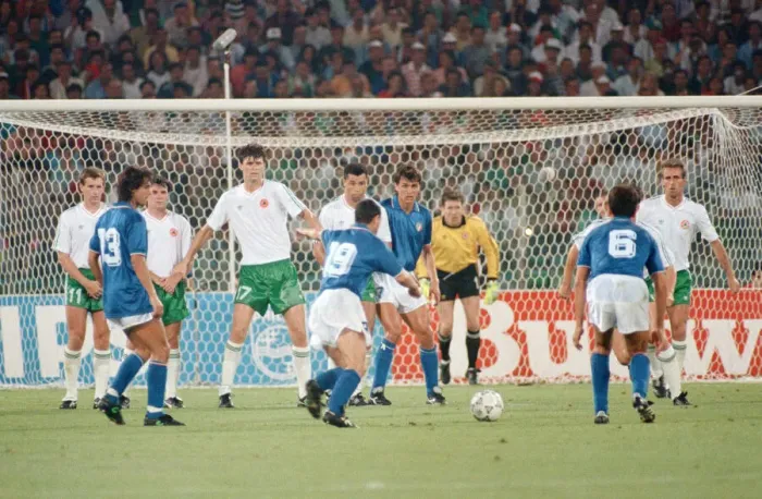 Framed Print : 1990 World Cup Quarter Final at the Stadio Olimpico in Rome, Italy Framed Print : 1990 World Cup Quarter Final at the Stadio Olimpico in Rome, Italy