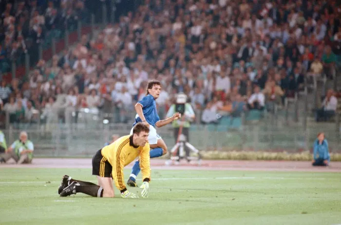 Framed Print : 1990 World Cup Quarter Final at the Stadio Olimpico in Rome, Italy Framed Print : 1990 World Cup Quarter Final at the Stadio Olimpico in Rome, Italy