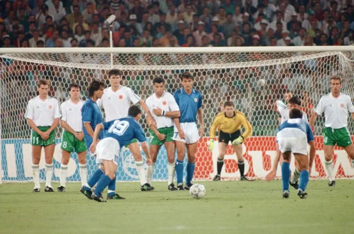 Framed Print : 1990 World Cup Quarter Final at the Stadio Olimpico in Rome, Italy Framed Print : 1990 World Cup Quarter Final at the Stadio Olimpico in Rome, Italy