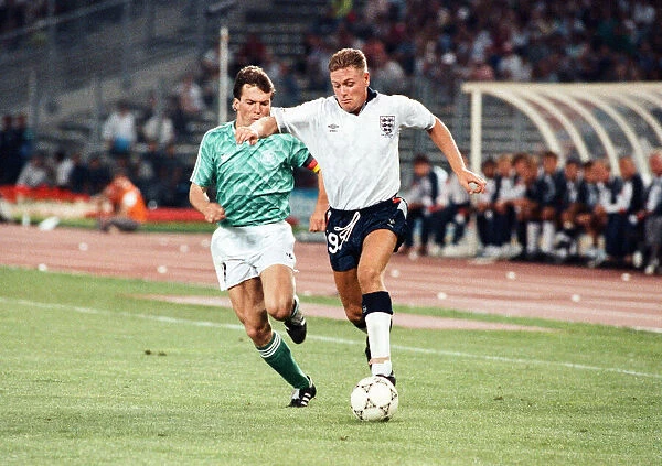 1990 World Cup Semi Final match the Stadio delle Alpi in Turin, Italy