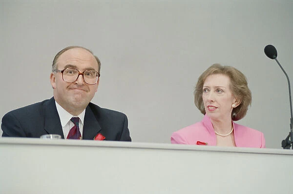 1992 Labour Party leadership election. John Smith and Margaret Beckett. 10th July 1992