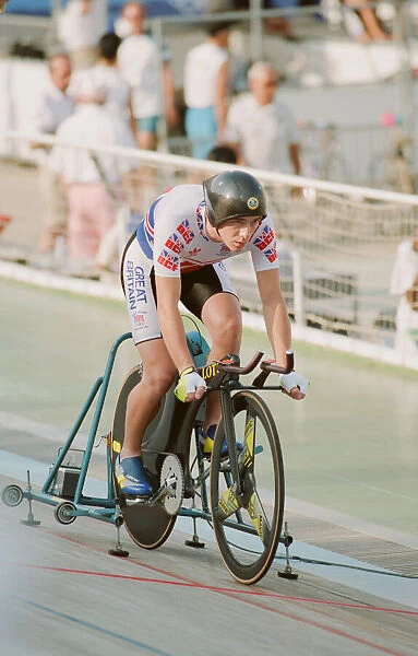 1992 Olympic Games in Barcelona, Spain. Mens Pursuit Cycling