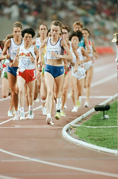 1992 Olympic Games in Barcelona, Spain. Athletics- Womens 10000 Metres final