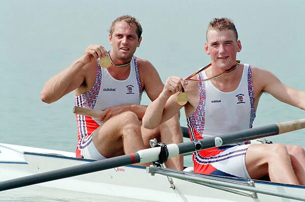 1992 Olympic Games in Barcelona, Spain. Rowing. Steve Redgrave