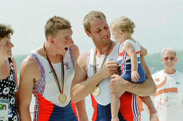 1992 Olympic Games in Barcelona, Spain. Rowing. Steve Redgrave