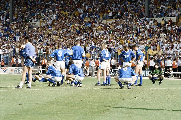 1992 Play Off Final at Wembley Stadium. Blackburn Rovers 1 v Leicester City 0