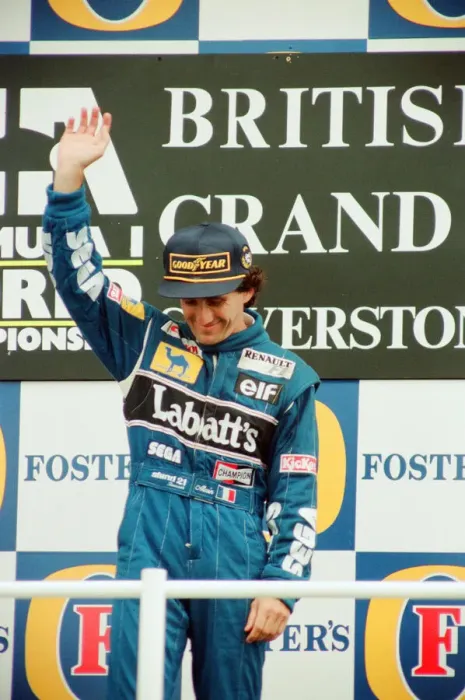 Framed Print : 1993 British Grand Prix at Silverstone. Sunday 11th July 1993