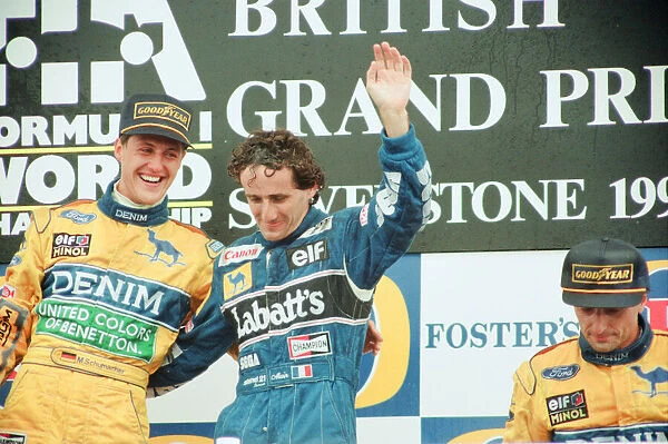 1993 British Grand Prix at Silverstone. Sunday 11th July 1993
