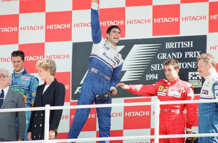 Framed Print : 1994 British Grand Prix, Silverstone, Northamptonshire, England, Sunday 10th July 1994