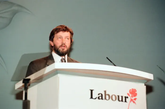 Framed Print : 1994 Labour Leadership Contest, news press conference to announce results Framed Print : 1994 Labour Leadership Contest, news press conference to announce results
