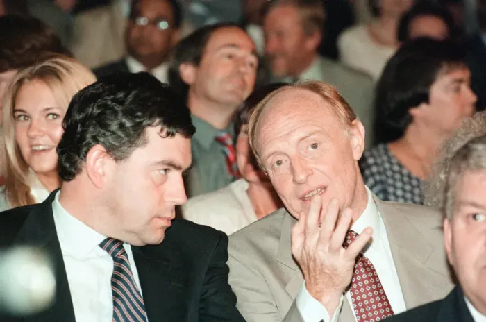 Framed Print : 1994 Labour Leadership Contest, news press conference to announce results