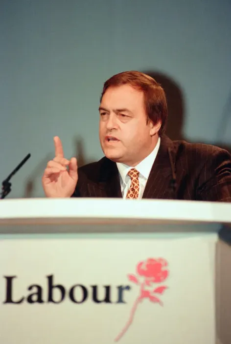 Framed Print : 1994 Labour Leadership Contest, news press conference to announce results Framed Print : 1994 Labour Leadership Contest, news press conference to announce results