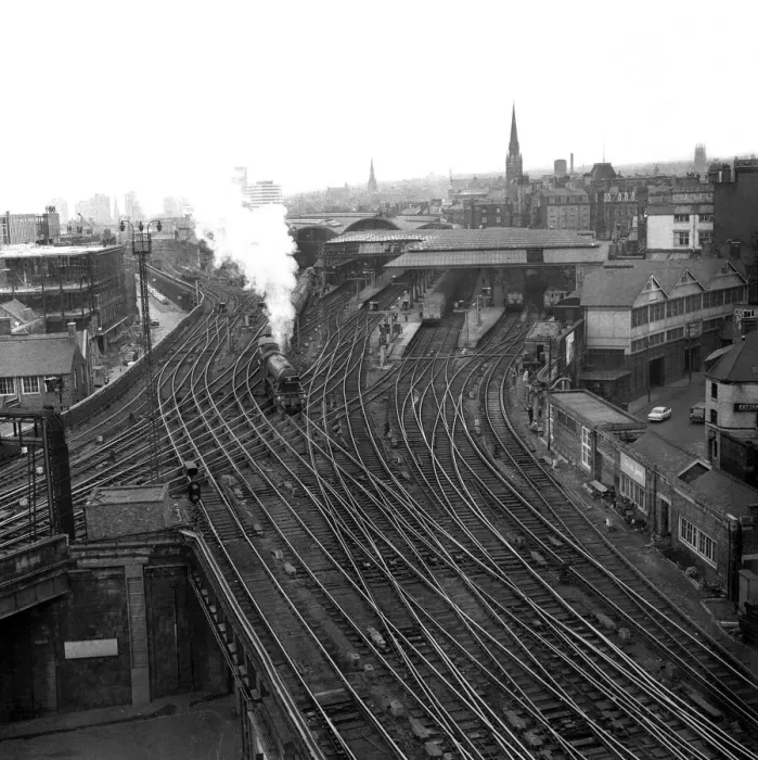 Framed Print : One the 1st May 1968 the Flying Scotsman thundered into the Central Station Framed Print : One the 1st May 1968 the Flying Scotsman thundered into the Central Station