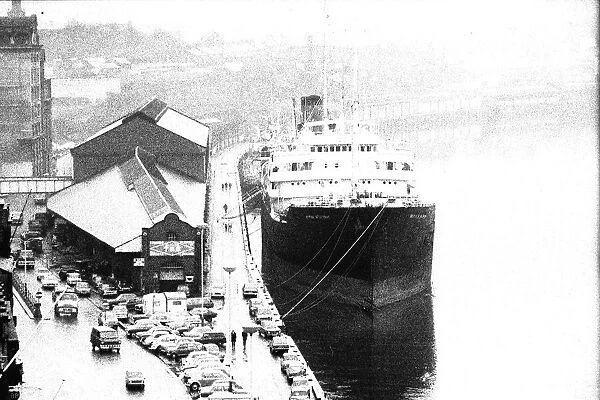 The 20, 000 ton BP tanker British Sportsman, built on the Tyne in 1951 by Swan Hunter
