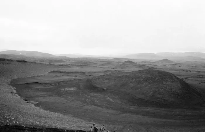 Framed Print : 21 NASA Astronauts have just spend a week in Iceland, making a study of the Geology of Framed Print : 21 NASA Astronauts have just spend a week in Iceland, making a study of the Geology of