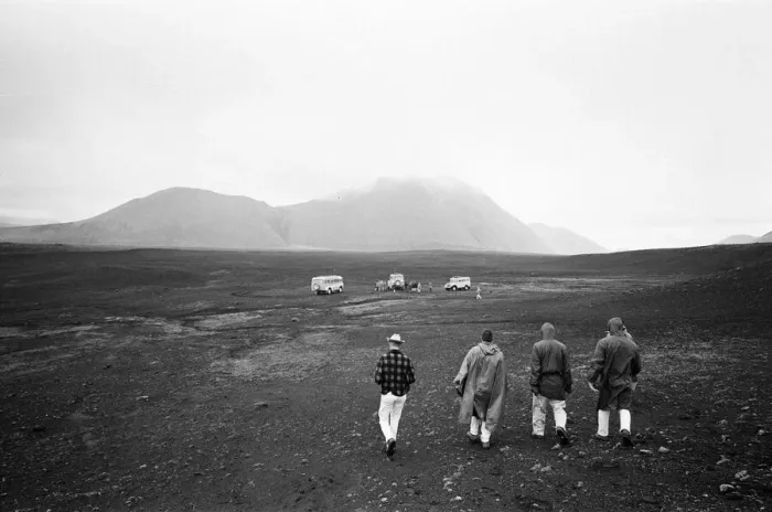 Framed Print : 21 NASA Astronauts have just spend a week in Iceland, making a study of the Geology of Framed Print : 21 NASA Astronauts have just spend a week in Iceland, making a study of the Geology of