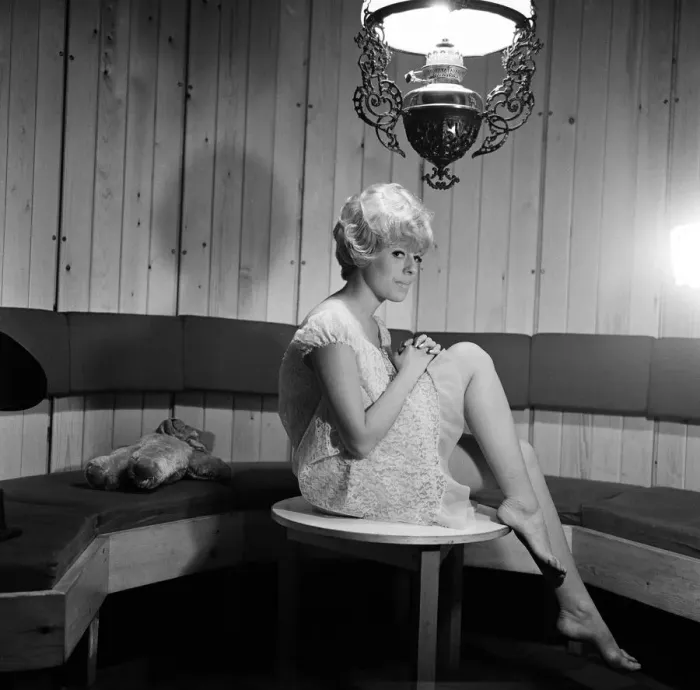 Framed Print : 21-year-old Julie Goodyear of Haywood, Lancashire appeared over 20 times on TV Framed Print : 21-year-old Julie Goodyear of Haywood, Lancashire appeared over 20 times on TV