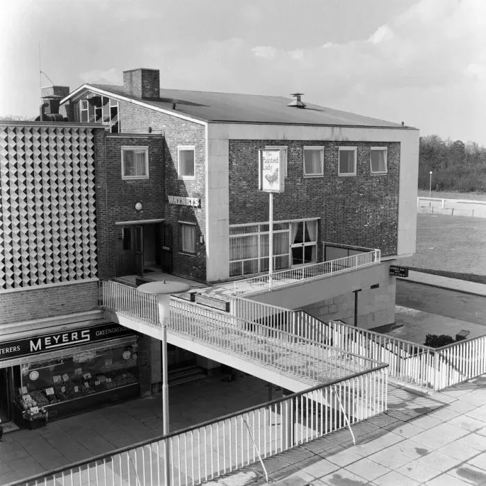 Framed Print : No more than 27 miles from London in the midst of countryside is the new Harlow town with Framed Print : No more than 27 miles from London in the midst of countryside is the new Harlow town with