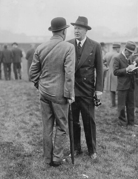 The 2nd Duke of Westminster at Chester Races May 1936. Hugh Richard Arthur