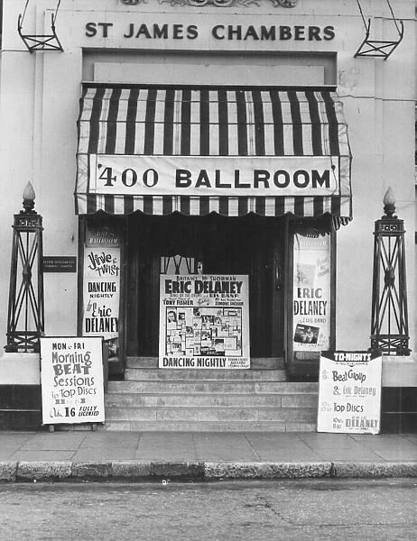 The 400 Ballroom on Torquay harbourside in the late 1950s