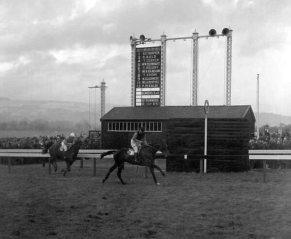 4th race at the National Hunt Meeting at Cheltenham. 6th March 1956