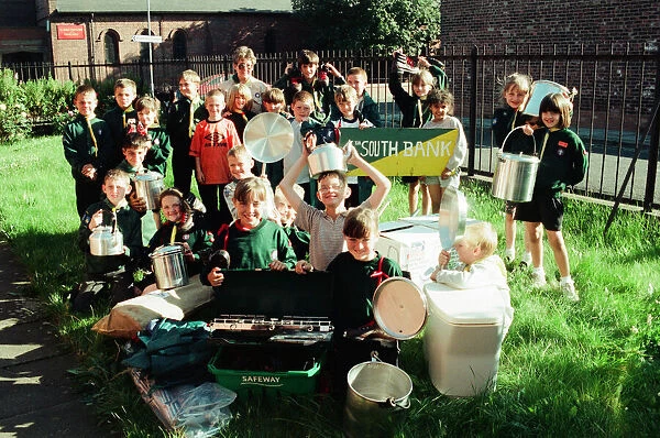 The 4th South Bank Scout group are celebrating the gift of 1000 pounds worth of new