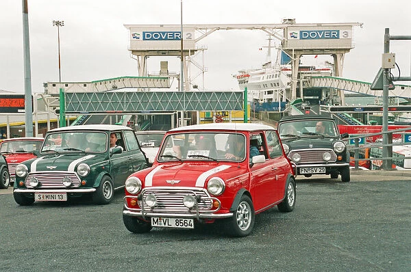 Over 500 European owned Minis cross the channel to attend the Mini