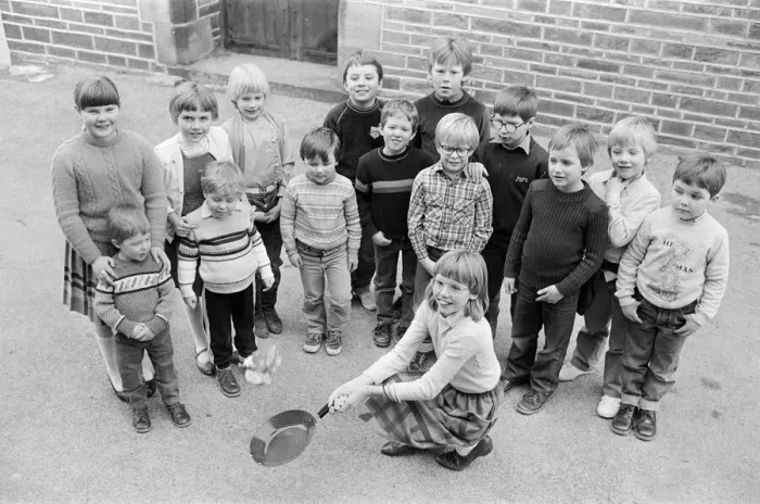 Framed Print : Some of the 56 children aged between four and 13, who attended St John Church Sunday Framed Print : Some of the 56 children aged between four and 13, who attended St John Church Sunday