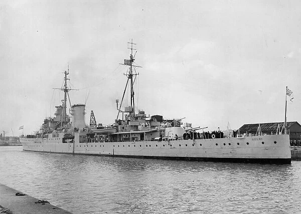 On 5th July 1948, the Indian Navy acquired its first cruiser when HMS Achilles