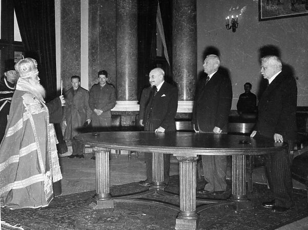 On 5th March 1945, Dr. Srdjan Budisavljevic, Ante Mandic and Dusan Sernec