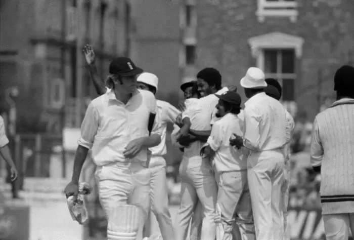 Framed Print : 5th Test: England v West Indies at The Oval, Aug 12-17, 1976 Framed Print : 5th Test: England v West Indies at The Oval, Aug 12-17, 1976