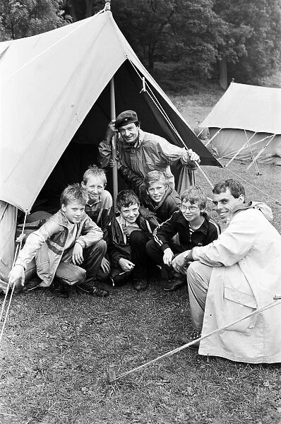 The 65th anniversary of scouting in the Holme Valley was celebrated at weekend camp