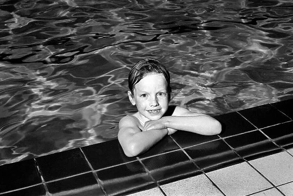 7 year old Alexander Nice who is a member of the Dover Lifeguard Club