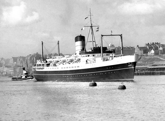 Framed Print : The 8, 000 ton ferry which was launched by Princess Margaret last November at the Walker