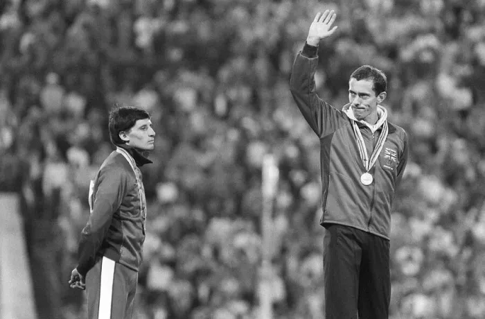 Framed Print : 800 metres medal ceremony in the Grand Arena of the Central Lenin Stadium at the Moscow