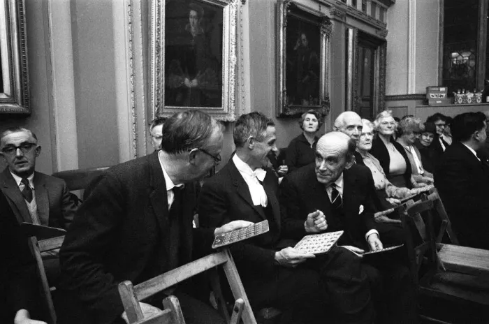 Framed Print : A. L. P. Norrington, President, Trinity College Oxford, 14th December 1966 Framed Print : A. L. P. Norrington, President, Trinity College Oxford, 14th December 1966