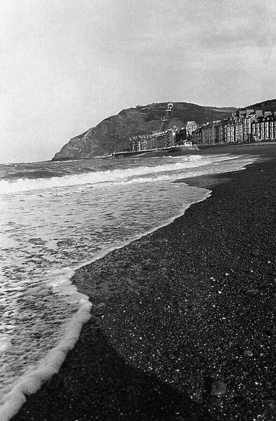 Aberystwyth Beach, Ceredigion, West Wales, Circa 1960