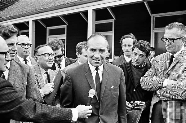 ABeseiged by the media, Alf Ramsey forced a smile as he evaluated his side