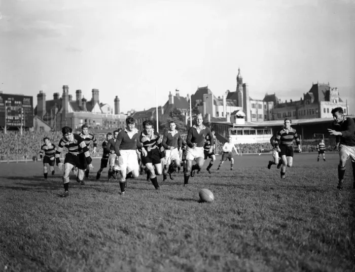 Framed Print : Action from the Cardiff v South Africa at Cardiff Arms Park