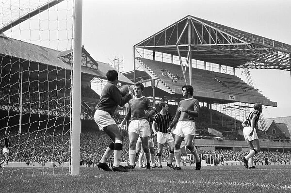 Action during the match between Everton and Crystal Palace at Goodison Park