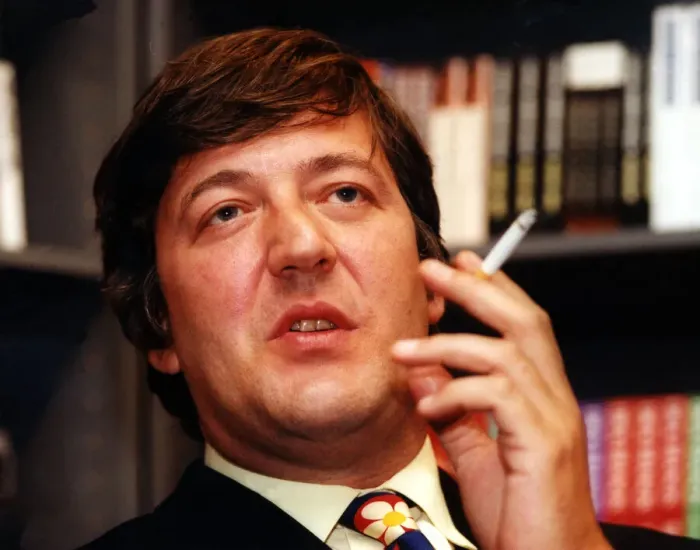 Framed Print : Actor and author Stephen Fry in Newcastle to promote his new book on 3rd November 1998 Framed Print : Actor and author Stephen Fry in Newcastle to promote his new book on 3rd November 1998