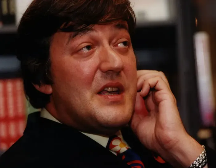 Framed Print : Actor and author Stephen Fry in Newcastle to promote his new book on 3rd November 1998 Framed Print : Actor and author Stephen Fry in Newcastle to promote his new book on 3rd November 1998